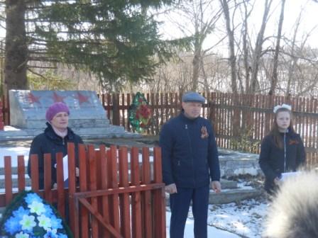 Карпенко Андрей Владимирович на митинге в Филимоновке